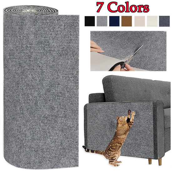 7-Color Cat Scratch Protector Mat