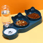 3-in-1 Tilted Pet Feeder Dispenser