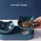3-in-1 Tilted Pet Feeder Dispenser