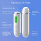 Digital Skin Moisture & Oil Analyzer