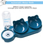 3-in-1 Tilted Pet Feeder Dispenser