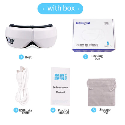 6D Smart Airbag Vibration Eye Massager