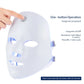 7-Color LED Facial & Neck Light Therapy Mask