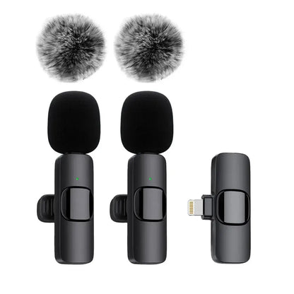 Wireless Microphone for Smartphones & Laptops